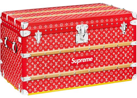 supreme x louis vuitton trunk retail price|Supreme x Louis Vuitton: See Every Piece from the Game .